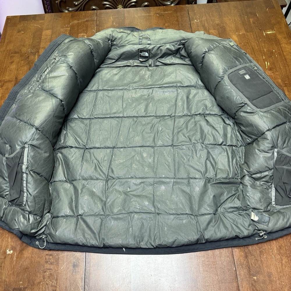 The North Face Hyvent McMurdo‎ Goose Down Parka Sz Large Black - Picture 5 of 10